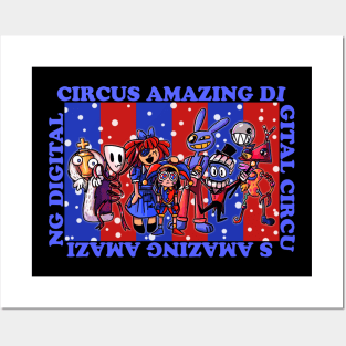 the amazing digital circus dude Posters and Art